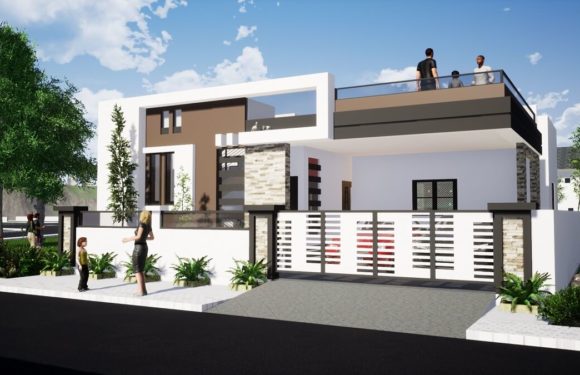 38’x52′ House Plan 4BHK Home Design