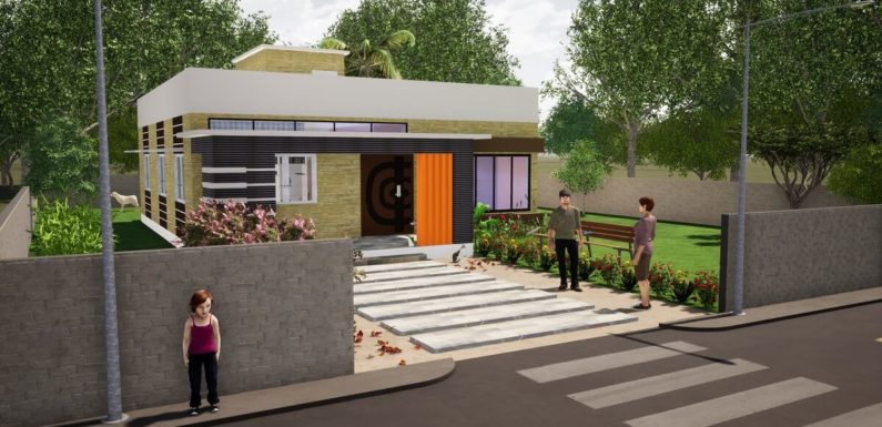 32×35 ft House Plan 3BHK Home Design