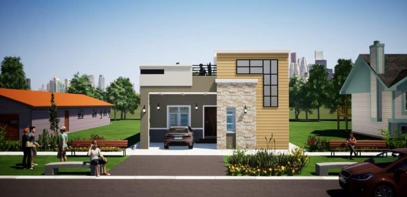 Home Design Plan 30×53 feet with 3 Bedrooms Full Plan