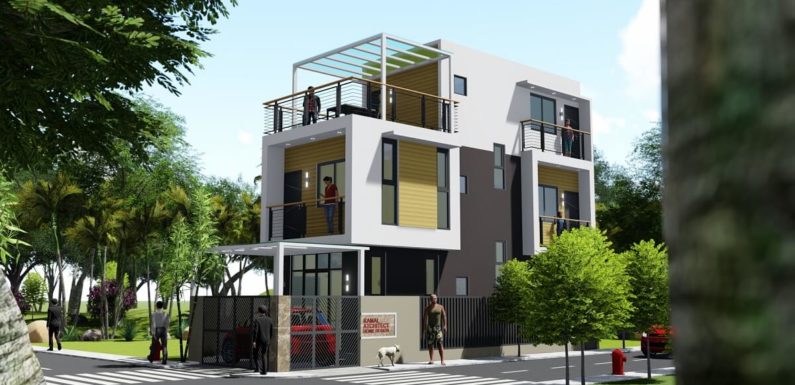 14′ By 45′ Feet Morden House Design with 3 Bedroom Full Details