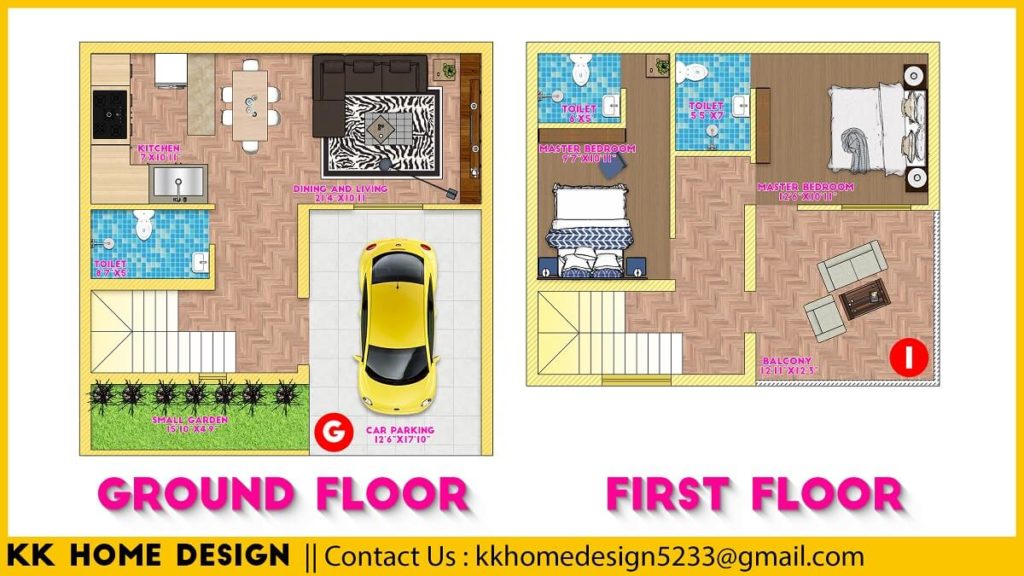 30 By 30 Feet Small House Design With 2 Bedroom Full Walkthrough 2020 Kk Home Design