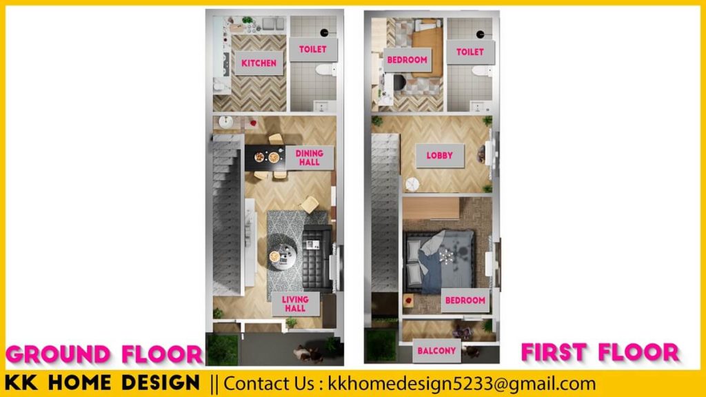 15x35-feet-small-house-design-morden-house-full-walkthrough-2020-kk-home-design