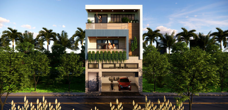 20×55 Feet House Design With Car Parking Full Walkthrough 2021
