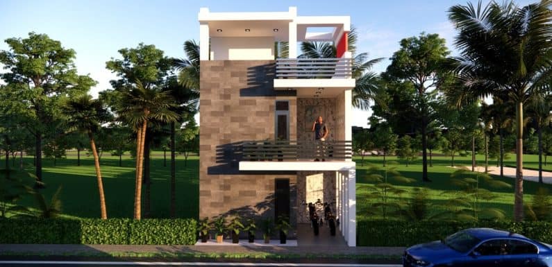 20×40 Feet 2BHK House Plan With Parking || Low Budget House Design Full Walkthrough 2021
