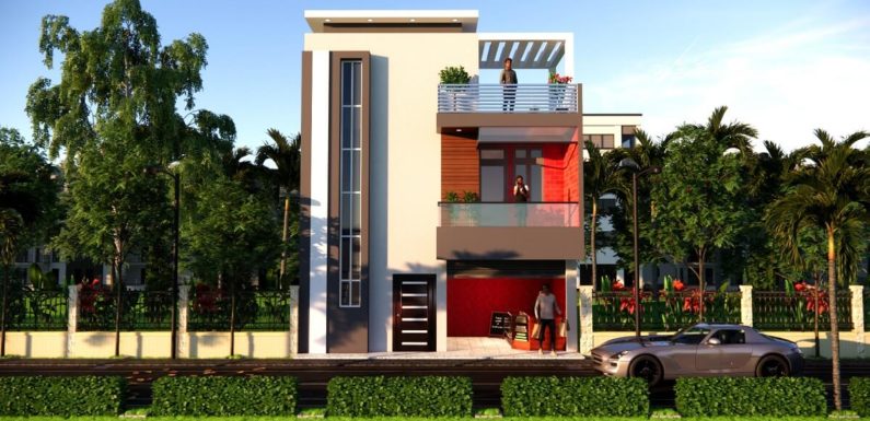 25×35 Feet Low Budget House Design With Shop Front Elevation 3BHK House Plan Full Walkthrough 2021