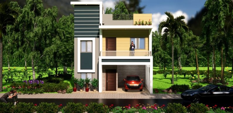 25X35 Duplex House Design With Interior 2BHK House 900 sqf With Car Parking Full Walkthrough 2021
