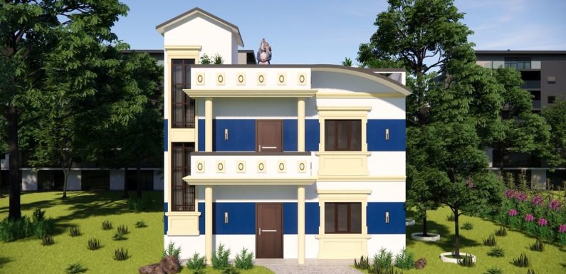 30×38 Feet Morden Dulpex House Design With Front Elevation Full Walkthrough 2021