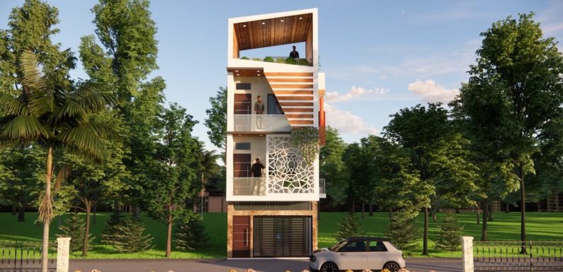 15×40 Feet Modern House Design Roof Top Garden House Plan Full Walkthrough 2021