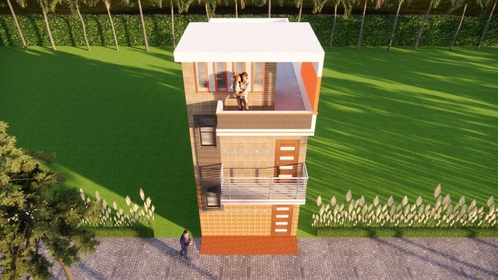 14x30 Feet Small Space House Design With Front Elevation Full Walkthrough 21 Kk Home Design