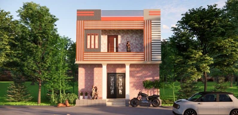 Duplex House Design 22×20 Feet Small Space House Full Walkthrough 2021