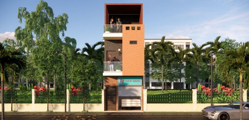 4 Bedroom House Plan 11×30 Feet || Small Space House Design Walkthrough 2021