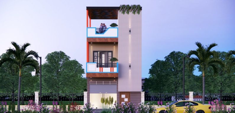 Small Space House Design 16×33 Feet || 2BHK House Design || 528 sqft || 59 Gaj || Walkthrough 2022