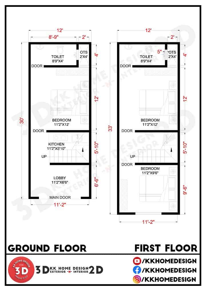 12x30 House Floor Plans