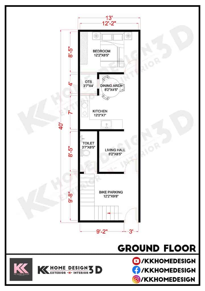 13x40-feet-house-plan-with-bedroom-house-design-57-gaj-40-off