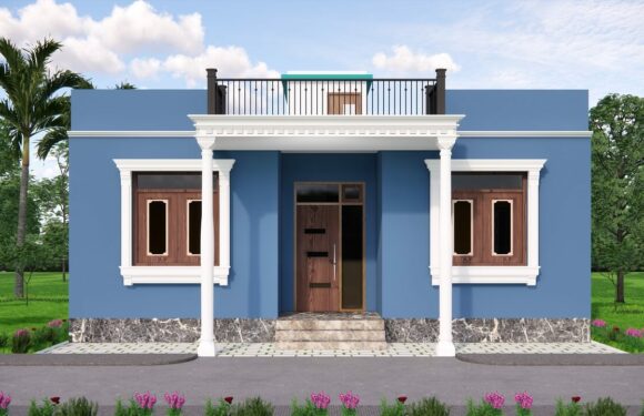 Village House Design 4 Bedroom Ghar Ka Naksha || 30×40 feet house || 133 Gaj || Walkthrough 2023