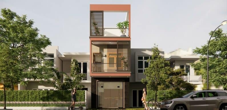 New Style Small Modern House Design || 2 Bedroom 12×32 Feet || 384 sqft || 42 Gaj || Walkthrough 2023